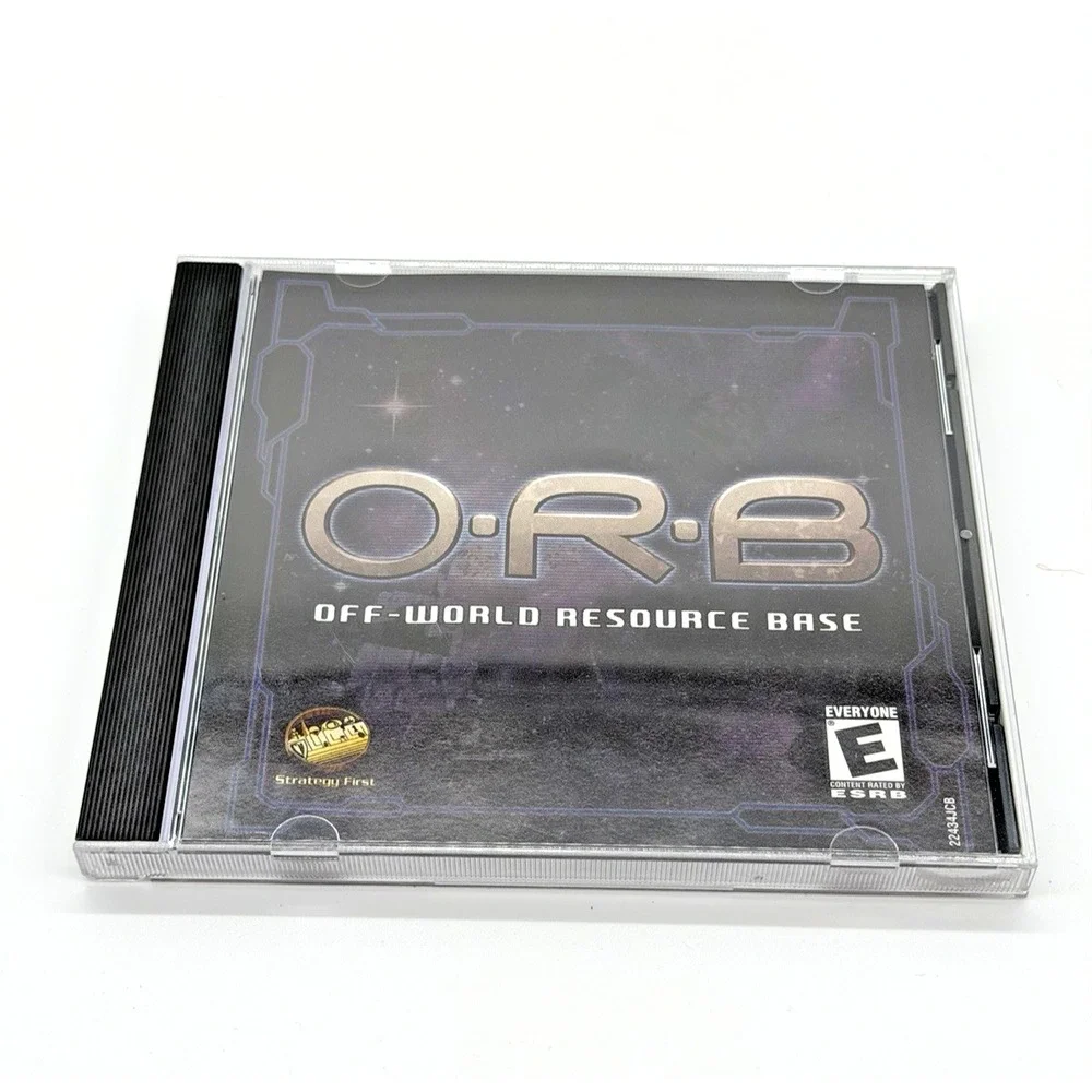 O.R.B. Off-World Resource Base PC Game 2002 Complete w/ Box‎ CD-ROM